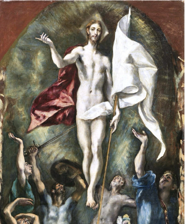 Detail Opstanding El Greco