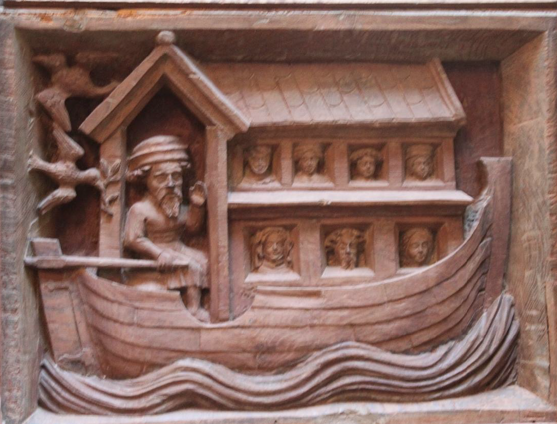 Koorbanken in Gotisch houtsnijwerk, Dom van Roskilde (DK)